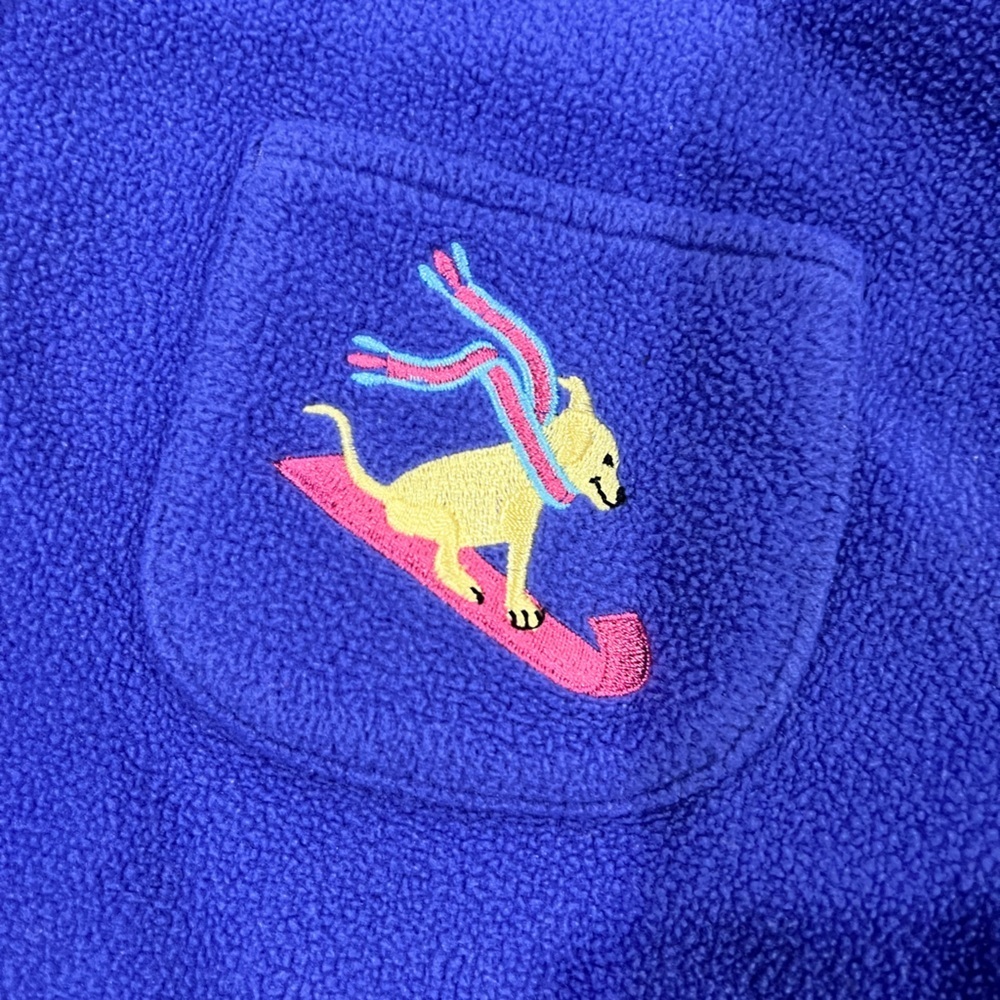 L.L. Bean Fleece Infants onesie - Picture 6 of 6